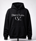 Dirty Lana Oversized Hoodie (Black)